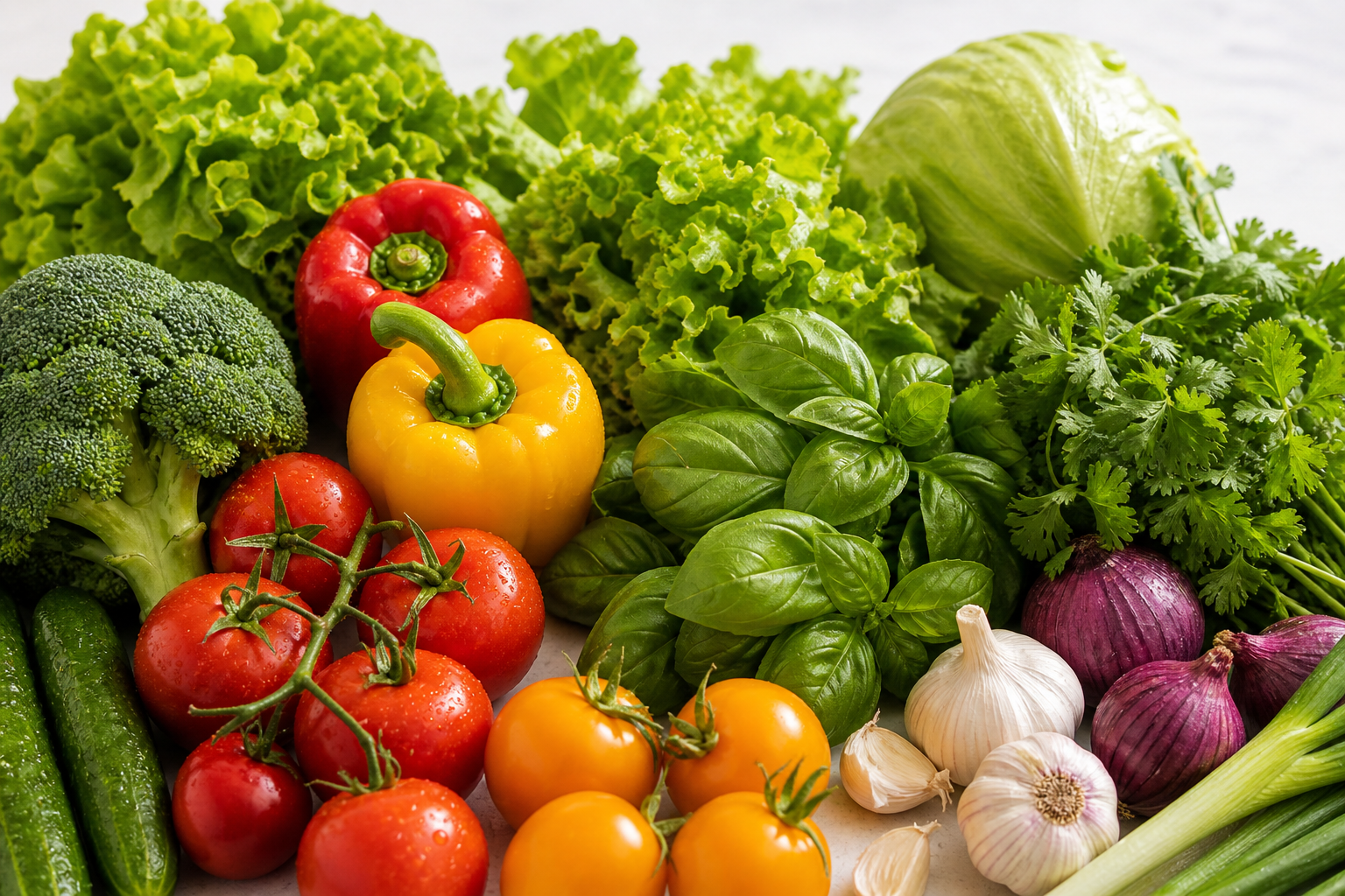 Fresh vegetables
